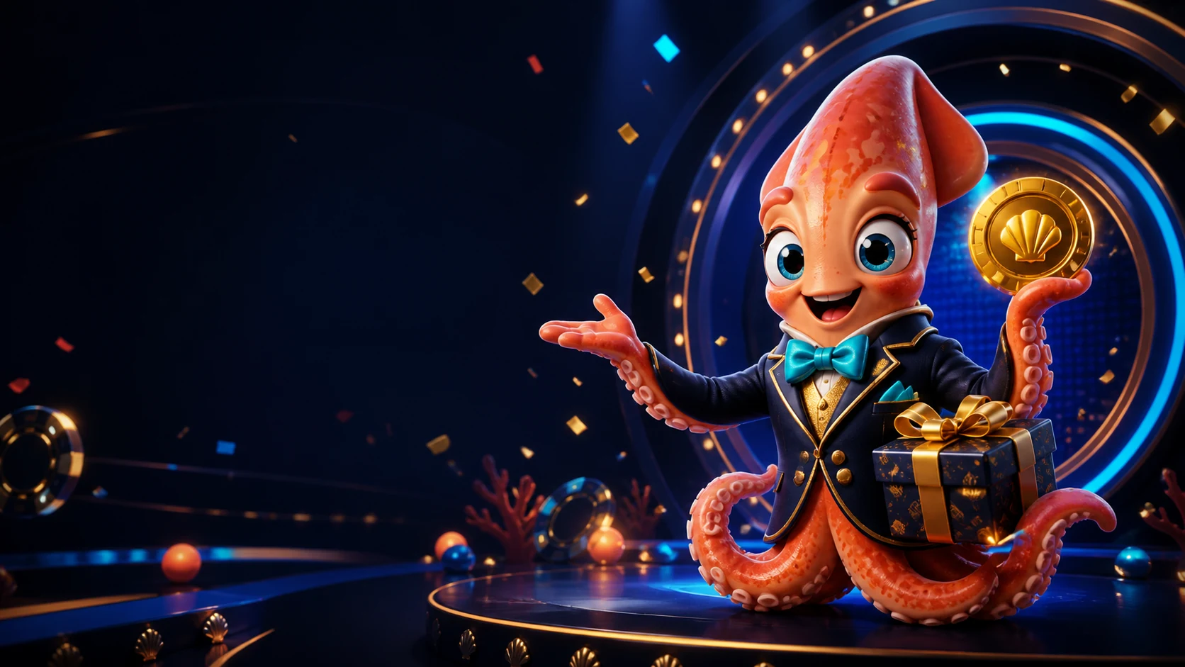 Lucky Ink casino bonus mascot
